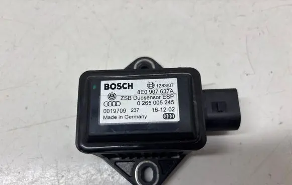 Audi A6 S6 C5 4B ESP acceleration yaw rate sensor 8E0907637A