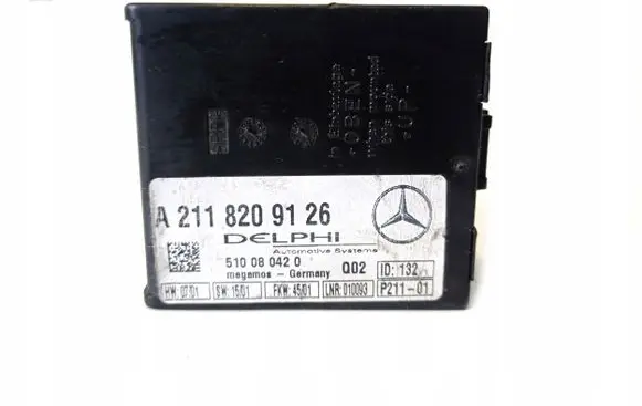 Mercedes-Benz C W203 Alarm control unit/module A2118209126