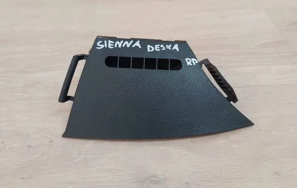 Toyota Sienna XL30 III Dash center air vent grill 62225-08030