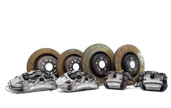Mercedes-Benz ML W166 Brake discs and calipers set SWAP-ML63-AMG