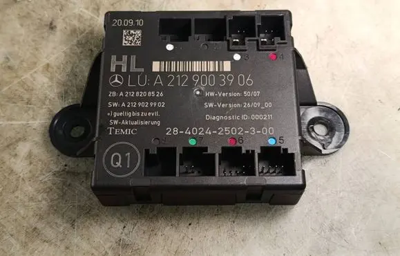 Mercedes-Benz E W212 Door control unit/module A2129003906 A2129029902 A2128208526