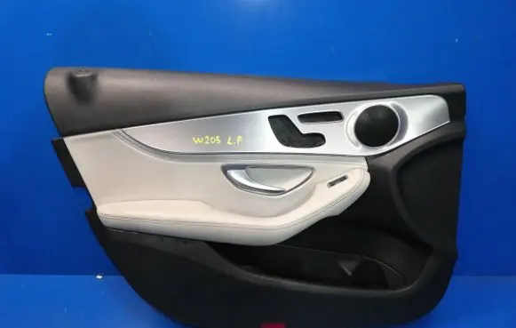 Front door card panel trim
