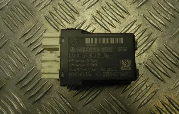 Mercedes-Benz GLE W167 Seat control module A1679000500