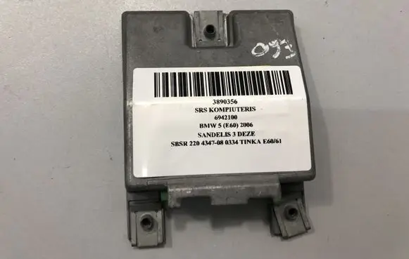 BMW 5 E60 E61 Airbag control unit/module 6942100