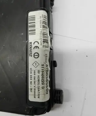 Renault Scenic II - Grand scenic II Comfort/convenience module S118400220D