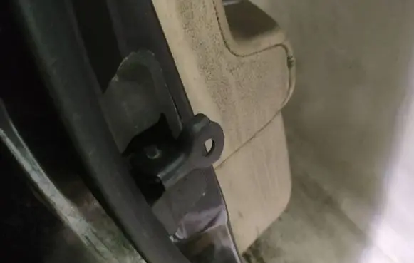 Jaguar XF Rear door check strap stopper