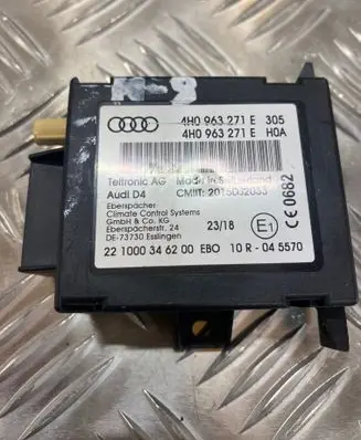 Audi A6 S6 C8 4K Auxiliary heating control unit/module 4H0963271E
