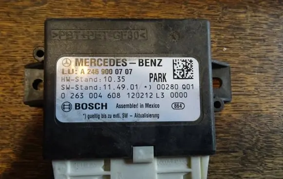 Mercedes-Benz B W246 W242 Parking PDC control unit/module A2469000707