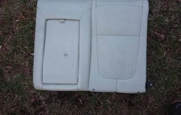 Jaguar XF X250 Rear seat 
