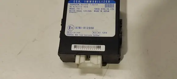 Toyota Corolla Verso E121 Immobilizer control unit/module 8978013010 626215000 97RI012008