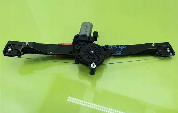 Fiat Grande Punto Front door window regulator with motor 51796729