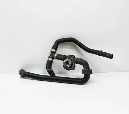 Volkswagen Touareg II Engine coolant pipe/hose 1J0819809 7P0122049H