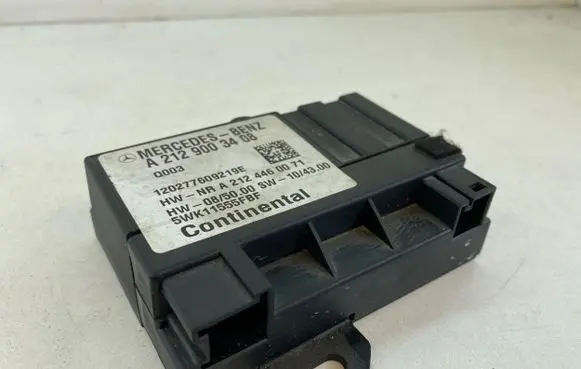Mercedes-Benz E W212 Fuel injection pump control unit/module A2129003408 120277609219E A2124460071