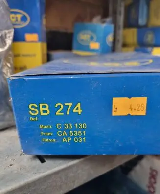 BMW 5 E34 Air filter SB274 C33130 CA5351