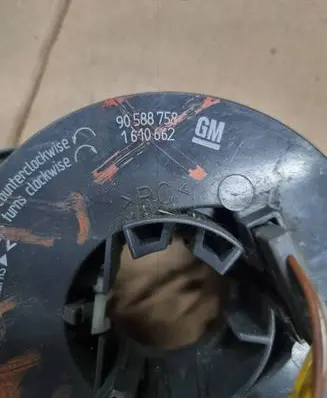 Opel Zafira A Airbag slip ring squib (SRS ring) 90588758 1610662
