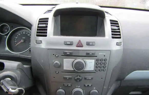 Opel Zafira B Radio/GPS head unit trim 