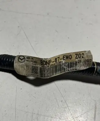Mazda 3 Negative earth cable (battery) BDNF67EW0Z02 24J92SU2T286
