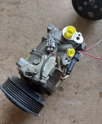 Mercedes-Benz A W176 Air conditioning (A/C) compressor (pump) 4472807432 6SAS14C 12005528