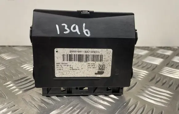 BMW 1 F20 F21 Air conditioning/heating control unit 9301309