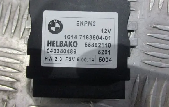 BMW 1 E81 E87 Fuel injection pump control unit/module