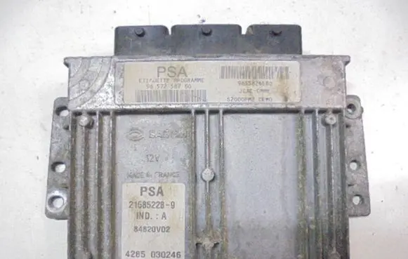 Peugeot 407 Engine control unit/module ECU 9655826580