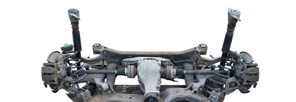 Audi A6 S6 C7 4G Rear axle beam with reductor 4G0505235AD