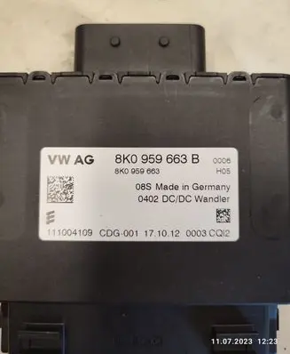 Audi A5 8T 8F Other control units/modules 8K0959663B