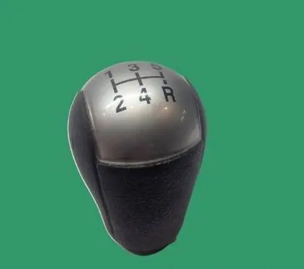 Gear lever shifter trim leather/knob