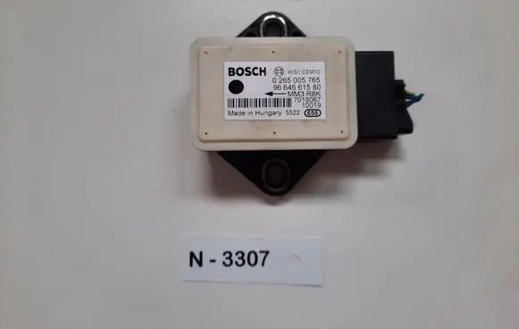 Peugeot 5008 ESP acceleration yaw rate sensor 0265005765