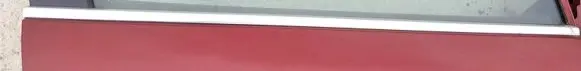 Renault Laguna III Front door glass trim molding 
