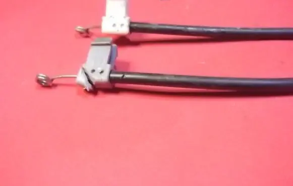 Opel Astra G Heater control cables 09937646 9904332