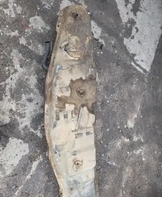 Mitsubishi Pajero Fuel tank