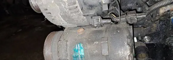 Seat Alhambra (Mk1) Air conditioning (A/C) compressor (pump) 7M0820803P