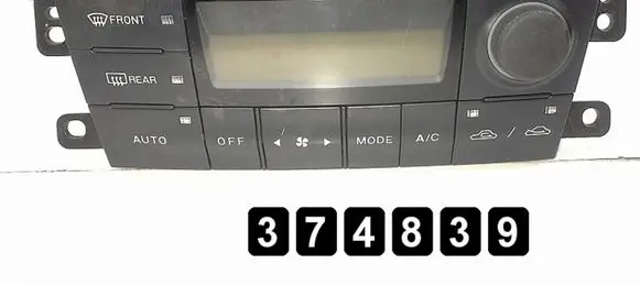 Mazda Premacy Climate control unit cb82d