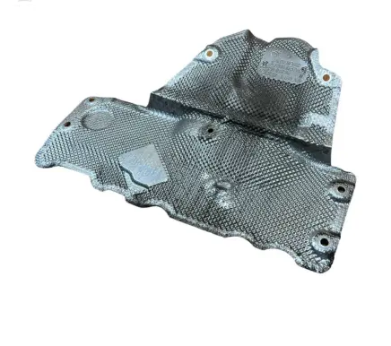 Heat shield in engine bay