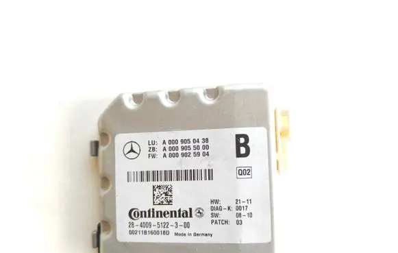 Mercedes-Benz C W204 Windshield/windscreen camera A0009050438 A0009025904 A0009055000