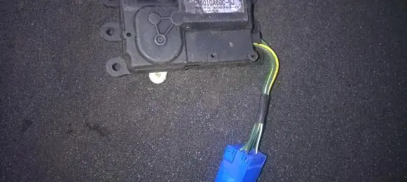 Air flap motor/actuator