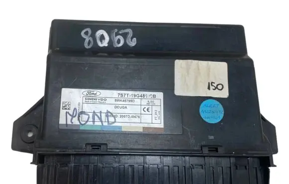Ford Mondeo MK IV Comfort/convenience module 7S7T19G481CB 2007DJ0476 5WK48799D