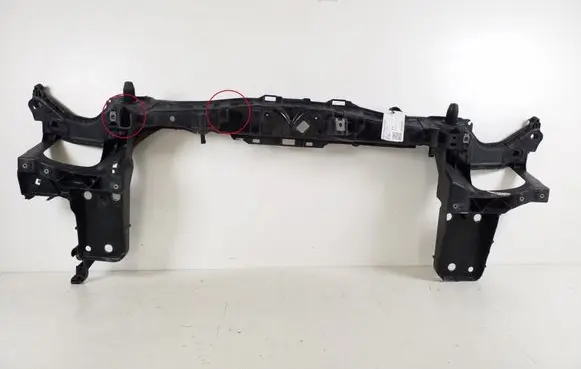 Renault Kangoo II Radiator support slam panel 8201130847
