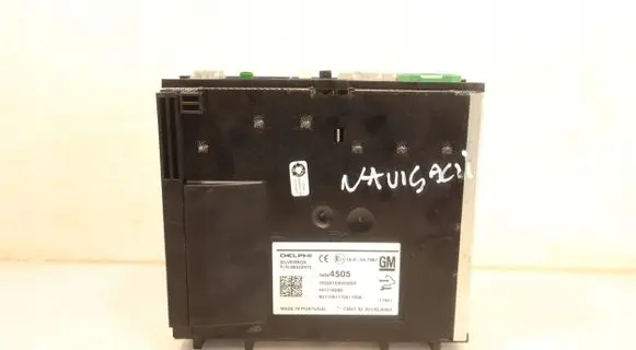 Opel Astra K GPS navigation control unit/module 