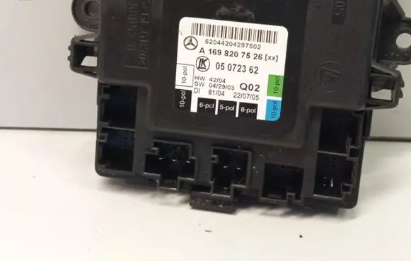 Mercedes-Benz A W169 Door control unit/module A1698207526