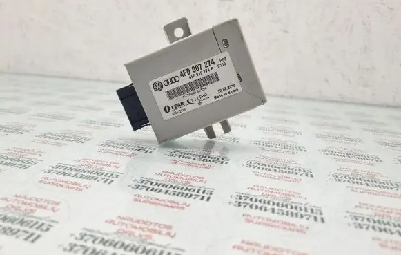 Audi A6 S6 C6 4F Tire pressure control unit 4F0907274