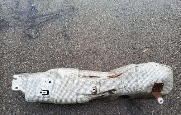 Ford Transit Custom Exhaust heat shield Bk512k58b-v8
