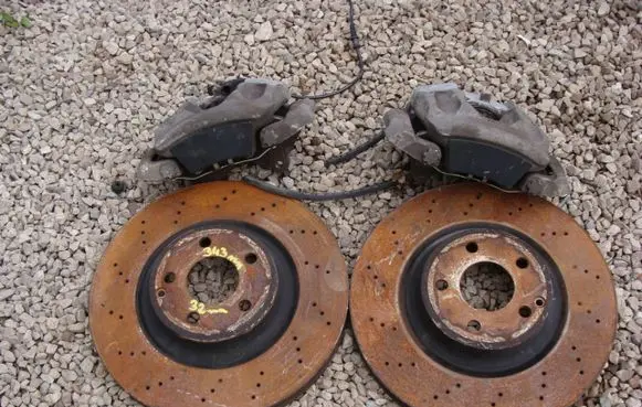Mercedes-Benz SLK R172 Brake discs and calipers set 