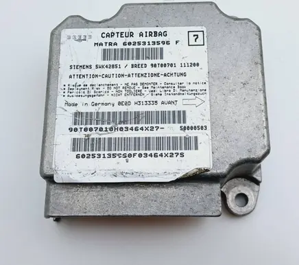 Renault Espace III Airbag control unit/module 6025313596F