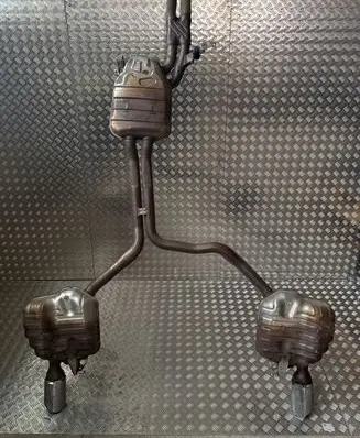 Audi A6 S6 C7 4G Muffler/silencer 4G0253612C