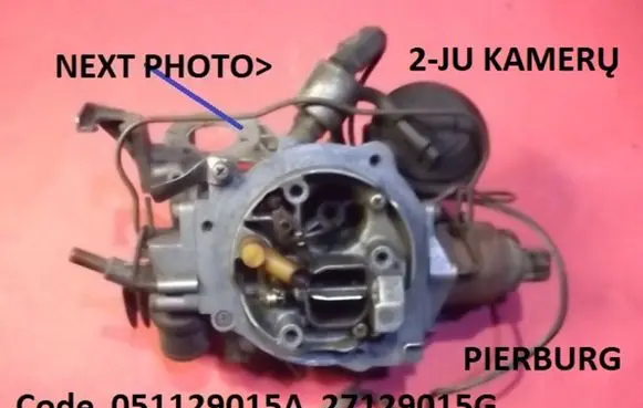 Volkswagen Golf I Carburettor 051129015A 27129015G