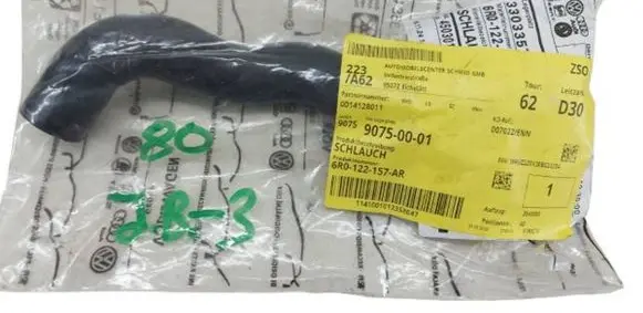 Volkswagen Polo V 6R Engine coolant pipe/hose 6r0122157ar-kolumb
