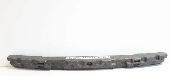 Front bumper foam support bar