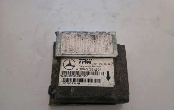 Mercedes-Benz ML W163 Airbag control unit/module A0015426018 200195110 100398057300336